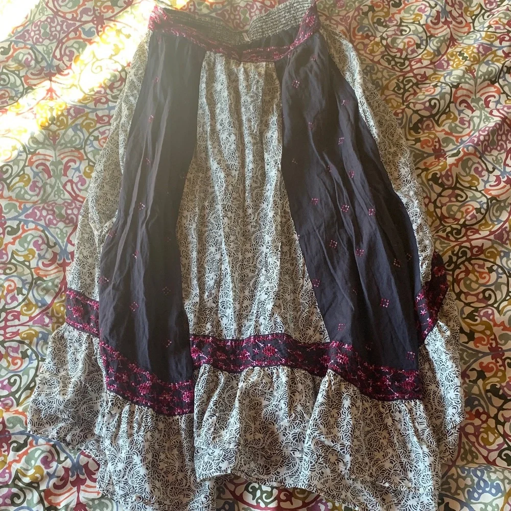 Free People Heirloom Sushi Voile Maxi Skirt - Picture 2 of 5